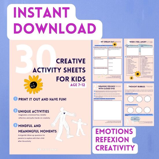 Creative Worksheets for Kids ANGLISKI
